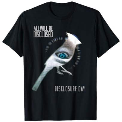 Disclosure Day All Will Be Disclosed Eye T-Shirt