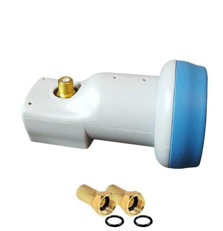 LNB Single Tête Parabole Universelle Full HD 4K Gain 65dB France Astra EUTELSAT