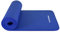 MSPORTS Gymnastikmatte Studio 183 x 61 x 1,0 oder 1,5 cm | inkl. Übungsposter und Tragegurte | Hautfreundliche - Phthalatfreie Fitnessmatte - sehr weich | Yogamatte (Königsblau, 183 x 61 x 1,5 cm)