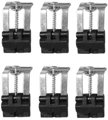 KIT 6 pezzi GANCI PER FISSAGGIO LAVELLO INOX