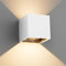 Klighten 12W LED Wandleuchte Wandlampe mit Bewegungsmelder Einstellbar Abstrahlwinkel Wasserdichte IP 65 LED Wandbeleuchtung Warmweiß [Weiß]