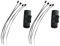 Gazechimp 2X Support De Guidon De Moto pour Garmin ETrex 10 20 30 GPSMAP 62 / 62S / 62ST