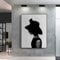 WDQTDW Leinwanddruck Portrait Poster Berühmten Audrey Hepburn Wand Kunst Leinwand Gemälde Schwarze Und Weiße Wand Bilder Für Wohnzimmer Home Decor