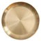 Jingtaihua Gold Serving Tray, Stainless Steel Metal Decorative Tray, Round, Luxurious Decorative, Gold, Solid, Durable Material, Easy to Clean, Suitable for Table Storage, Jewelry, Cosmetics, Key