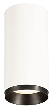 SLV Deckenaufbauleuchte NUMINOS® CL DALI M / LED Spot, Fluter, Deckenstrahler, Deckenleuchte, Aufbau-Leuchte, Innen-Beleuchtung / 4000K 20.1W 2060lm weiß dimmbar 60Grad