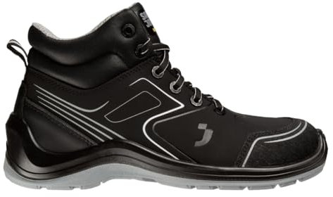 SAFETY JOGGER Sicherheitsschuhe Herren S3, EU 48, Arbeitsschuhe Hoch, rutschfest, Wasserdicht und ESD Arbeit Schuhe Männer, Kunststoffkappe Safety Shoes, Metallfrei, auch für Damen