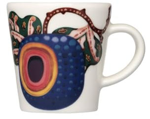 Iittala Taika Sato Espressotasse aus Vitroporzellan, Fassungsvermögen: 0,1L, Größe: 8x6,2x6cm, 1070858