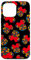 iPhone 13 Pro Max Disney Minnie Mouse Icon Rainbow Hearts Black Case