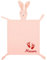 kodinsiivous Schmusetuch für Baby Babydecke mit Namen Personalisierte Musselin Schnuffeltuch Kuscheltuch mit Hase-Köpfchen Baby Geschenk zur Geburt Junge & Mädchen,Rosa