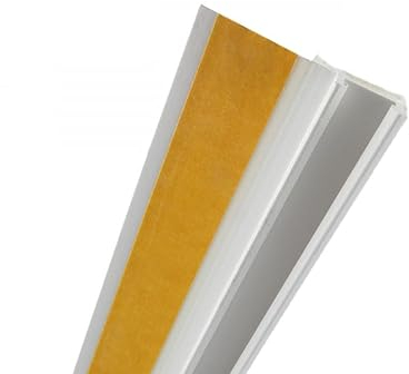 Anputzleiste mit weicher Schutzlippe 10 mm 2,6 m | 60 Leisten - 156 lfm