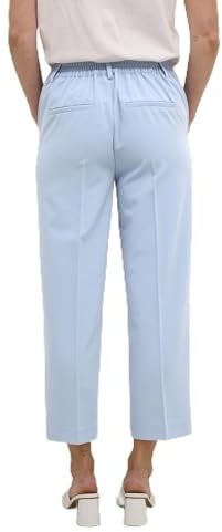 KAFFE Damen Anzughose KASAKURA Damen Hose 3/4 Capri Casual Arbeitshose Gerades Bein Freizeithose High Waist Caprihose Hohe Taille Gerade