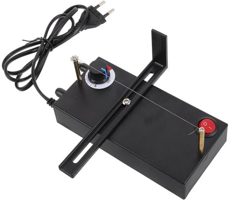 DIYEAH Cortador Eléctrico de Cinta Caliente Ajustable Máquina de Portátil para Manualidades de Cuerda DIY Herramienta de y Segura para Cintas y Bandas Elásticas