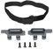 Strap Mount Metal Aluminum Alloy 3S 4S Tall Battery Holder Mount Hold Down With Battery Strap For Maxx 1 10 RC Car Upgrade Parts Blue Superior Craftsmanship Component (Gray)