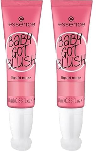 essence Baby Got Bluh Blush Blush Blush N°10 Rose Résultat express Séchage rapide Naturel, végétalien, sans huile, sans paraben, sans particules de microplastique, 2 paquet (10 ml)