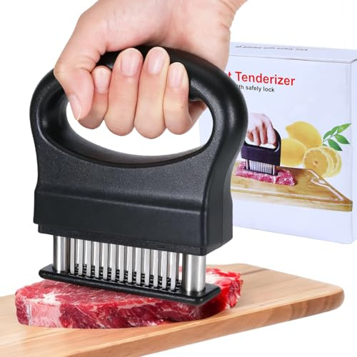 HO-SFSM Attendrisseur de Viande avec 48 Lames en Acier Inoxydable