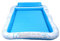 Piscina Abbronzabile Gonfiabile con Piscina Addensata Spiaggia Float con Abbronzatura da Sole con Cuscino Tenendo Fino a 2 Persone 81,9 X 53,9 Pollici