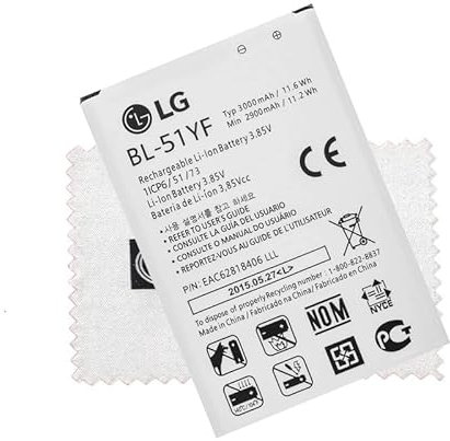 Original Akku für BL-51YF für LG G4 mit Reinigungstuch Shlok