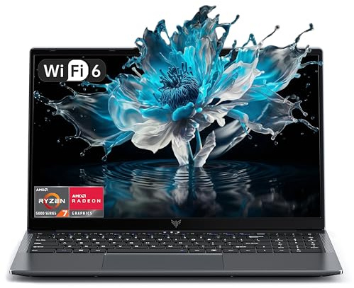 ACEMAGIC Laptop - 2026 Neueste 15.6 Zoll FHD Display Laptop mit Ryzen 7 5700U Prozessor bis zu 4.3GHz, 16GB Ram DDR4 512GB NVMe PCIe 3.0 SSD Notebook, Leichtgewicht
