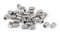 sourcing map Vis Pointeau Conique pour Poignée de Porte Vis Sans Tête Hexagonale M5x8mm Acier inox 304 30pcs