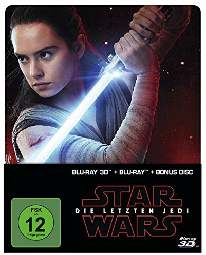 Star Wars: Die letzten Jedi 3D,3 Blu-rays: Für Hörgeschädigte geeignet.USA