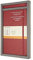Moleskine Bundle Vertical Notebook Classic Pagina a Righe e Penna Go, Taccuino Copertina Rigida e Chiusura ad Elastico, Dimensione Large 13 x 21 cm, 192 Pagine, Rosso Scarlatto