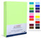 Camry Spannbettlaken 90x200cm - 100x200cm Hellgrün Baumwolle Bettlaken Jersey Spannbetttuch Oeko-Tex 100