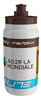 ELITE Fly AG2R 2020 Gourde unisexe Blanc/marron 550 ml