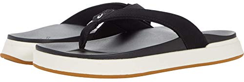 OLUKAI Nua Pio Women, 6.0US Women/36 EU, black/black