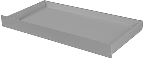 roba Universal Bettkasten - Passend unter Babybetten und Kinderbetten 70 x 140 cm - Platzsparende Lösung für Stauraum - Mobil auf Rollen - Holz taupe / grau