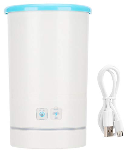 WEILafudong Tragbarer elektrischer Pfotenreiniger f¨¹r Hunde, mit USB Kabel, automatischer weiche Silikonb¨¹rste die Fu?reinigung von Haustieren