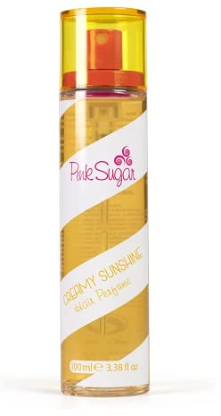 Pink Sugar Creamy Sunshine, Profumo per capelli a lunga durata. Con protezione UV - 100 ml