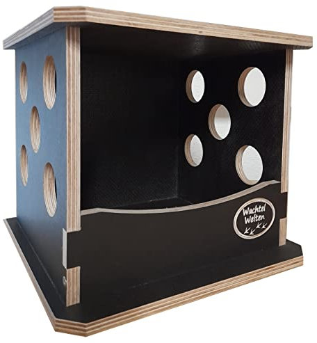 Wachtelwelten Wachtel Legenest Harmonie3000ww - das Wachtelnest aus Holz