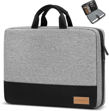 Bagasin Laptop Hülle Tasche, 11,6 12 12,3 12,4 13 Zoll TSA Laptoptasche Schutzhülle Sleeve Wasserdicht mit 4-lagigem Schutz, Computer Tragetasche für MacBook Surface Pro Surface Laptop Go