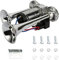 12V Truck Train Air Horns 600DB Dual Trumpets Super Loud Electric Car Air Horn Kit with Compressor - Applicable for Vehicle Car SUV Trucks Trains Lorrys Cars Boats Ship