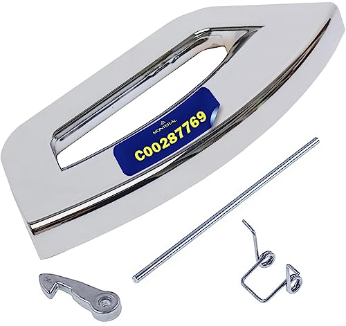 Maniglia Oblo Lavatrice 211 x 107 x 27 mm con Codice Originale C00287769 482000023273 per Whirlpool per Indesit per Ariston - Garanzia di 10 Anni - MONTERAL