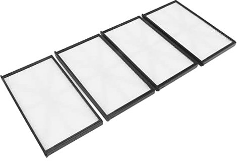 Bonbela Pulitore per Piscina 31 × 17 × 8 4 Pezzi Filtri Robot per Pulizia della Piscina Lavabili Rcx70101 per Tigershark per Sharkvac per Aquavac Robot