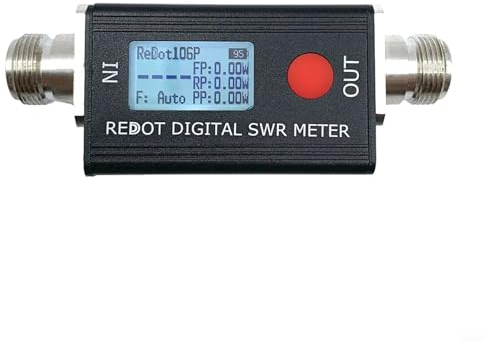 SPORTARC RD106P SWR Meter Premium Qualität Meter 120W Leistungsmesser für FMB VHF UHF 80999MHz Dot Screen Wide Frequency Range, 1401311331