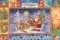 Adventskalenderkarten mit süßen Weihnachtsmann-Motiven 5 Stück