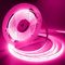 iNextStation COB LED Streifen 5M Rosa, DC12V LED Strip Lights Flexibel CRI93+, Breite 8mm Uniform Lichtband für Unterbau, Schlafzimmer, TV, Küche, DIY Heimdekoration (Ohne Netzteil)