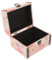 MUCKLILY Kasten Retro-Kosmetikbox Kinderschmuck holztruhe verschließbar Ringohrringe Brust antike Truhe Schmucketui Schmuck-Organizer Zubehör Make-up-Box Union-Jack Aufbewahrungskiste Pu