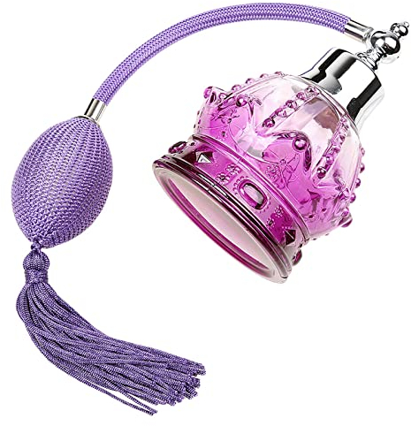 JISADER Frasco de de 100 Ml con Atomizador de Bolsillo, Aroma Dulce