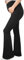 Alled Legging de Maternité Femme, Pantalon de Grossesse pour Travail/Loisirs/Sport/Décontracté,Pantalon Legging de Yoga Extensible évasé