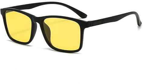 Kidmis Aluminium-Magnesium-Polarisations-Sonnenbrillen, Sonnenbrille Herren für Radfahren Fahren Angeln Klettern Sommer Outdoor Mode Leichtgewicht Urlaub Reisen Sonnen (Gelb)