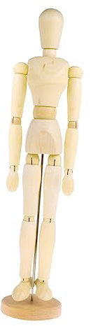 BELLIFFY 1Stk bewegliches Gelenkpuppenmodell Künstler skizzieren Puppe Kunst schaufensterpuppe Skizze Mann Kinder holzspielzeug Woodcarver Holzhandwerk-Dekoration Figurenskizzenmodell