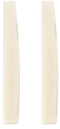 Briny River Akustikgitarrensattel für 6-saitige Akustikgitarre, Knochenbrückensattel, 72 x 3 x 9 mm, Knochen-Akustikgitarre, kompensiert für Akustikgitarre, kompatibel mit Martin-Gitarre