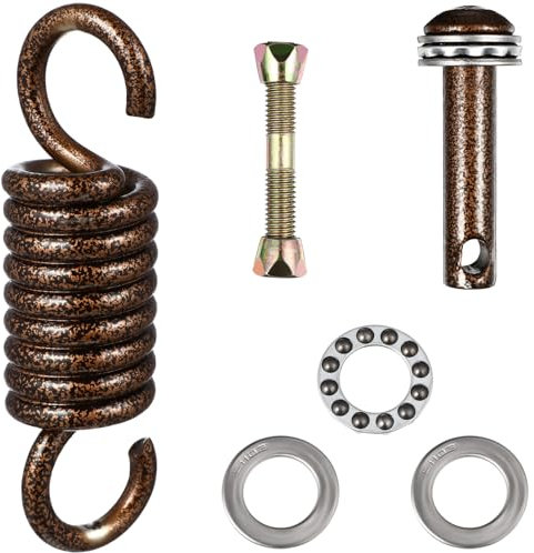 Toddmomy 1satz Federhaken Zubehör Für Hängesessel Robuste Edelstahlteile Für Schaukeln Und Hängematten Inklusive Schraube Und Bolzen Installieren Und Langlebig