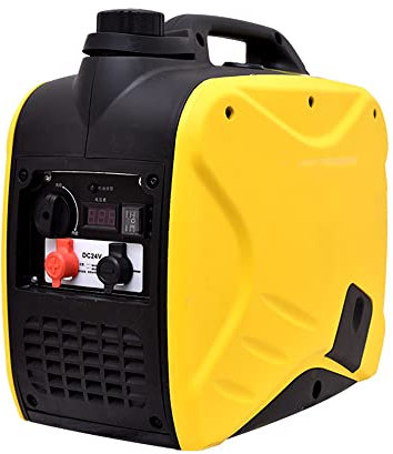 Generador de gasolina portátil de arranque eléctrico para el hogar, mini control remoto de 2.5 kW 4 kW generador de energía de conversión de frecuencia