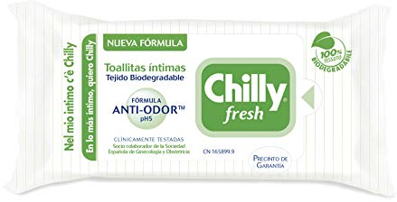 Chilly Toallitas Chilly Gel Lot de 6 lingettes nettoyantes