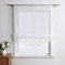 Yujiao Mao Voile Stickerei Bändchenrollo mit Tunnelzug Raffrollos 1er-Pack, Grün,B/H 80/140cm