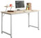 soges Schreibtisch 100x50cm Computertisch PC Laptop Tisch Arbeitstisch Bürotisch Holz, stabil und langlebig Tisch für Zuhause und Büro, Weiß Ahorn WK-JK100-MO